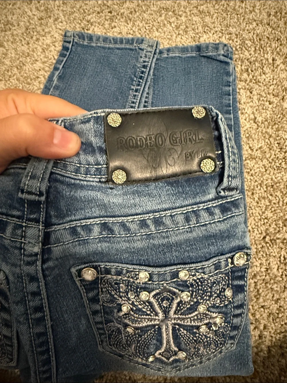 Kids' Classic Straight-Leg Jeans - Blue - NWOT